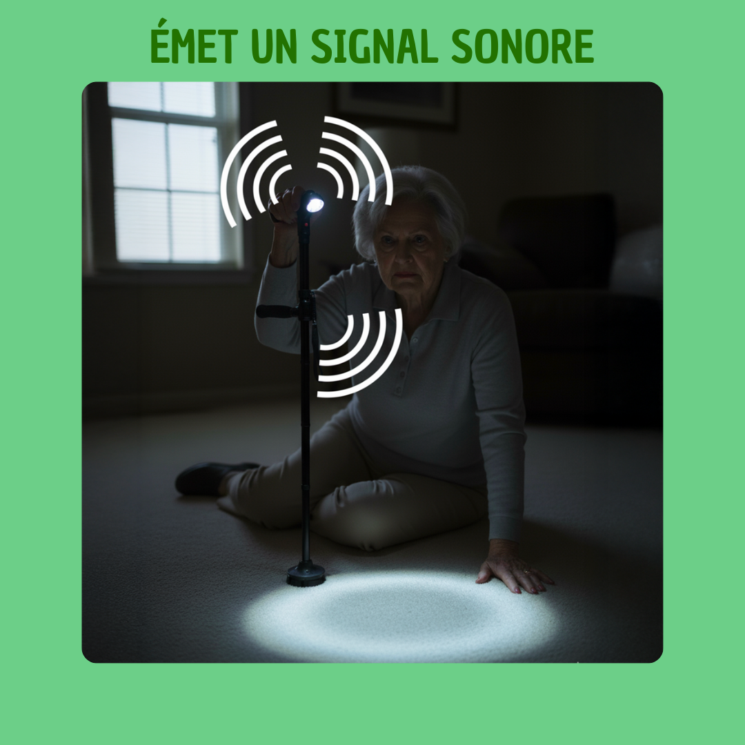 SecureStep – Canne LED & signal sonore