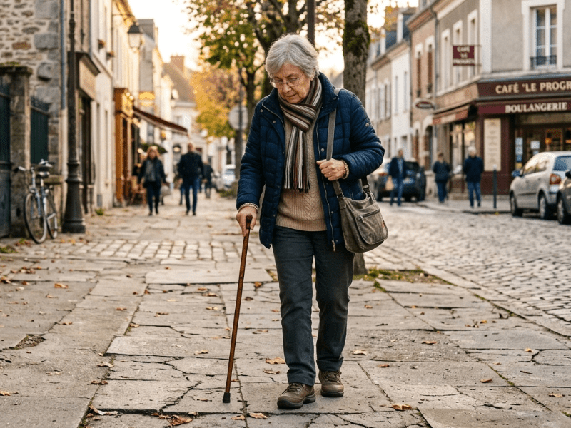 Chutes à l'extérieur chez les seniors : les risques sous-estimés et comment s'en protéger - Solid Senior
