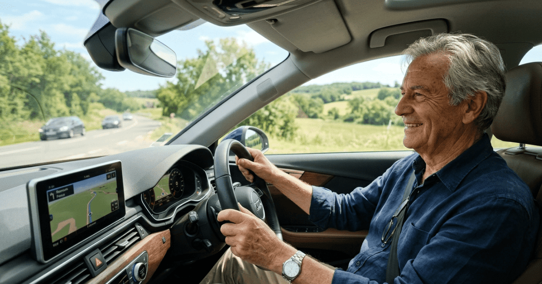 Senior au volant : comment garder son autonomie en voiture après 70 ans - Solid Senior