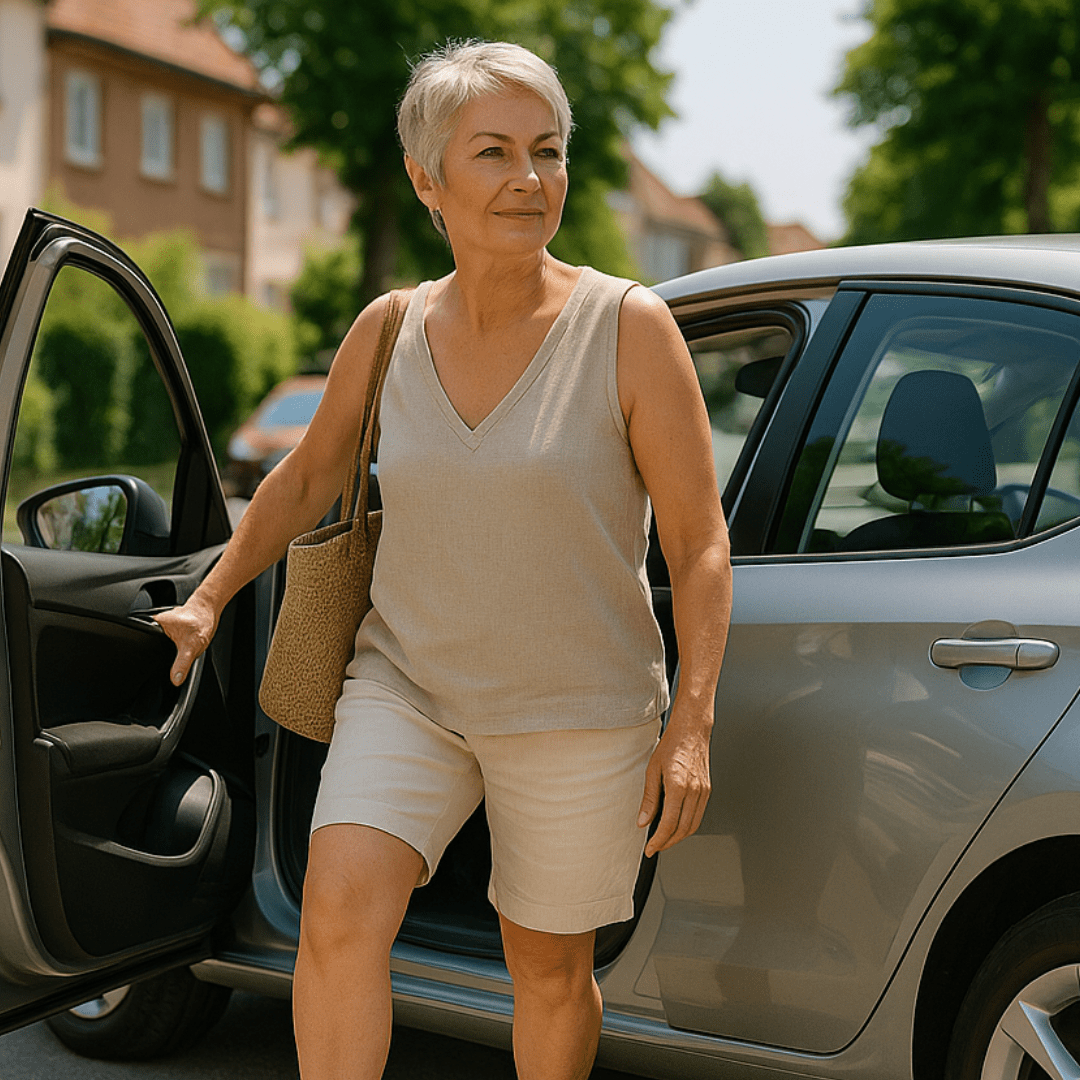 Dans la voiture - Solid Senior