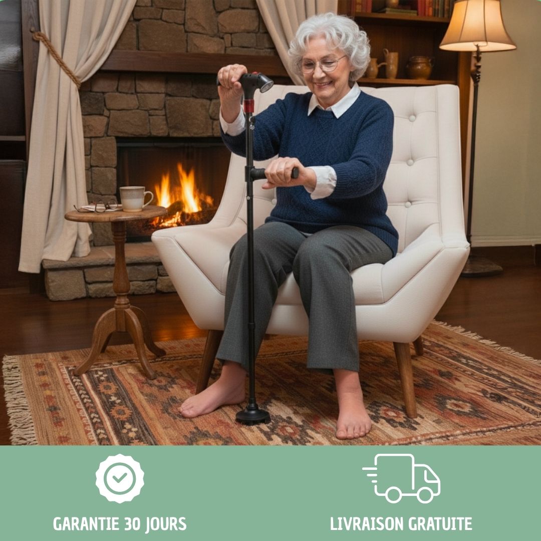 SecureStep – Canne LED & signal sonore