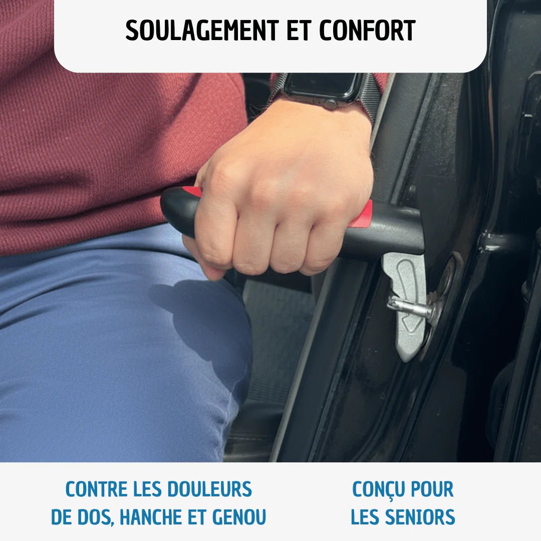 Canne d’aide pour monter en voiture senior | CarGrip - Solid Senior