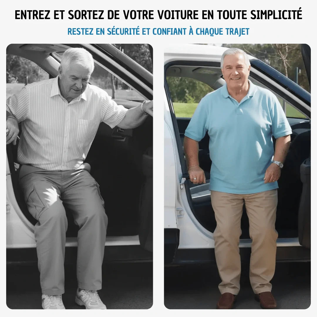 Canne d’aide pour monter en voiture senior | CarGrip