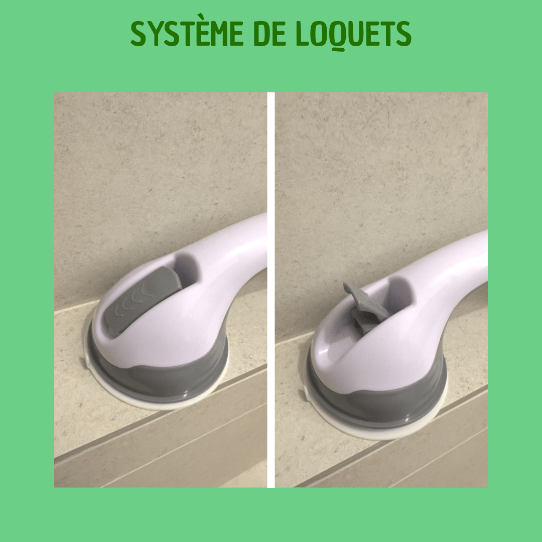 Poignée ventouse salle de bain | SafeGrip - Solid Senior